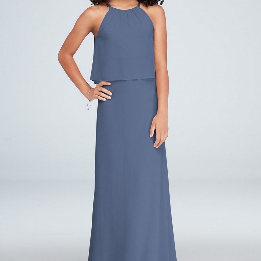 Junior Bridesmaid David's Bridal dress